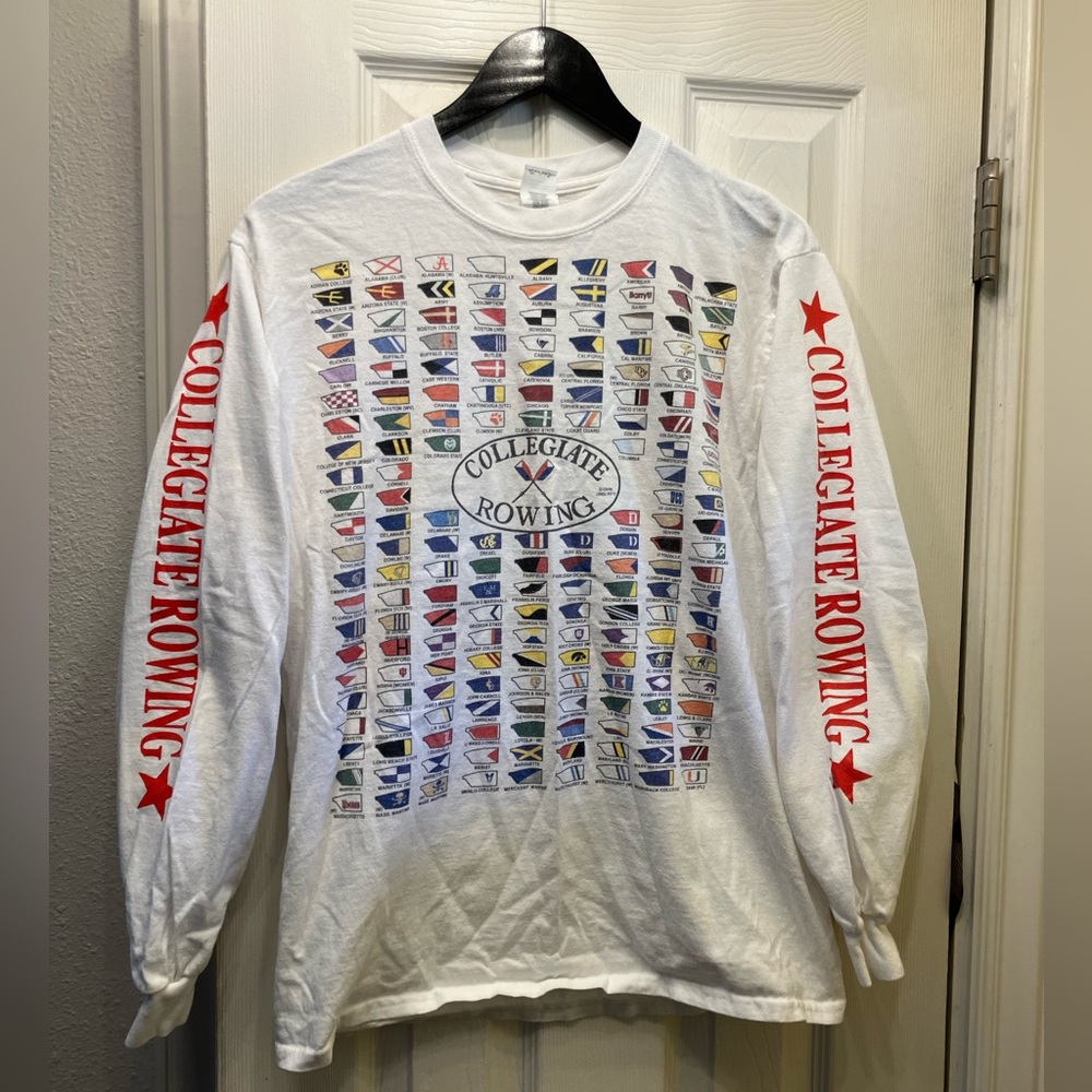 Collegiate Rowing Long Sleeve Shirt